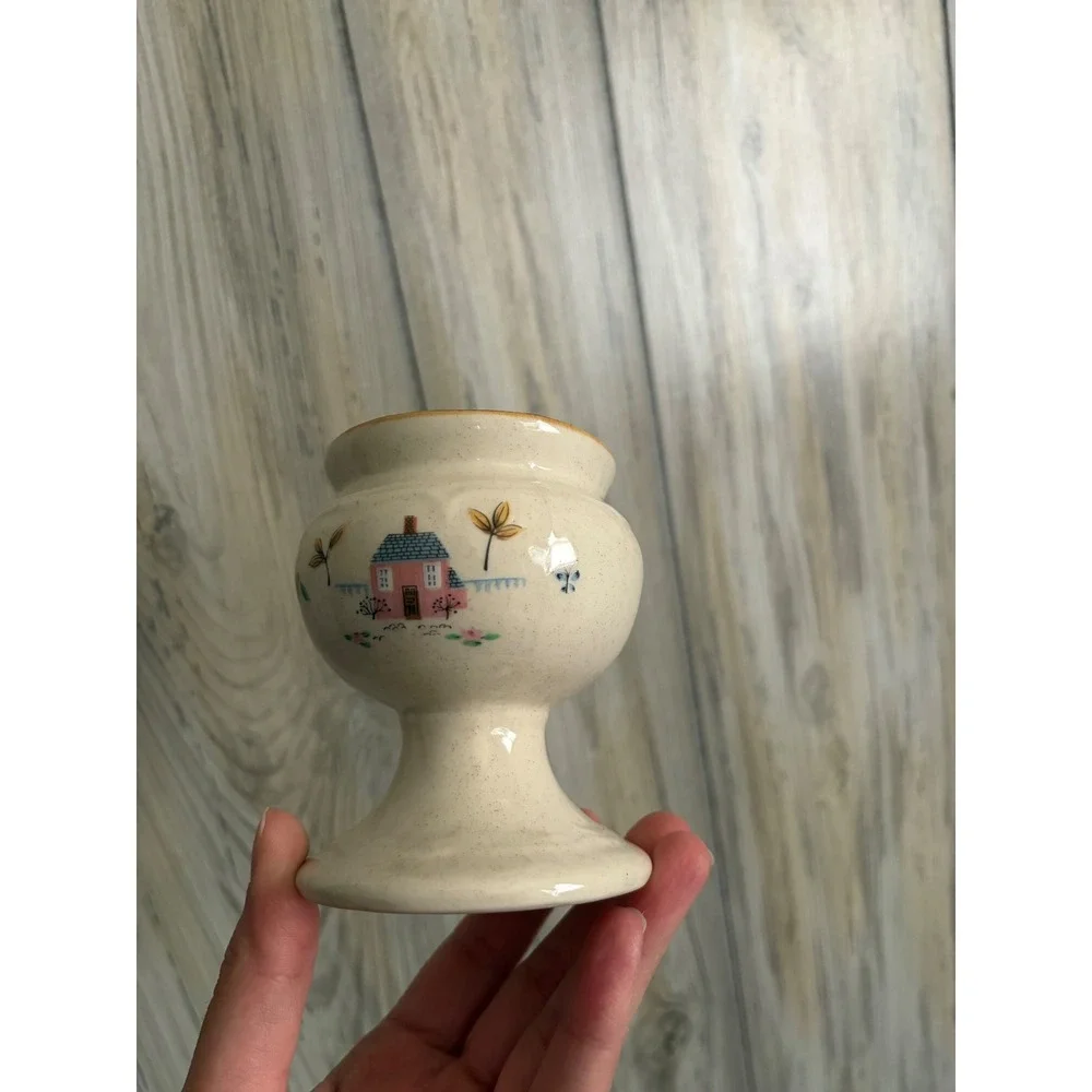 Vintage International Heartland Candle HoldersFloral Set of 2